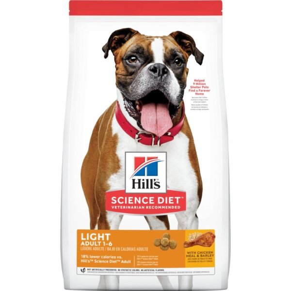 Hills Science Diet Perro Adulto Light Sabor Pollo 30 lb