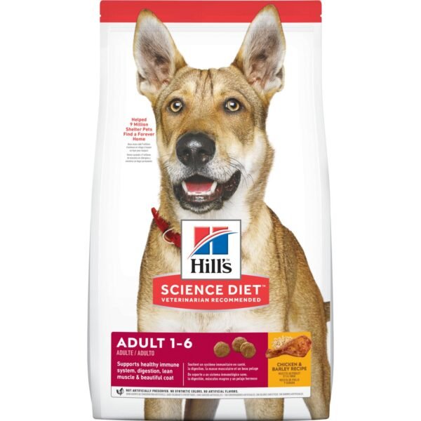 Hills Science Diet Perro Adulto 1-6 Chicken & Barley Recipe 33 lb