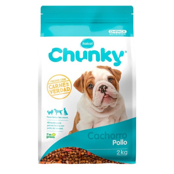 Chunky Cachorro Sabor Pollo 18 kg