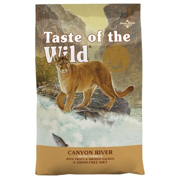 Taste Of The Wild Gatos Canyon River Sabor Trucha Y Salmón Ahumado