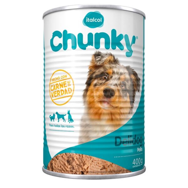Chunky Delidog Lata Paté Pollo 400 gr