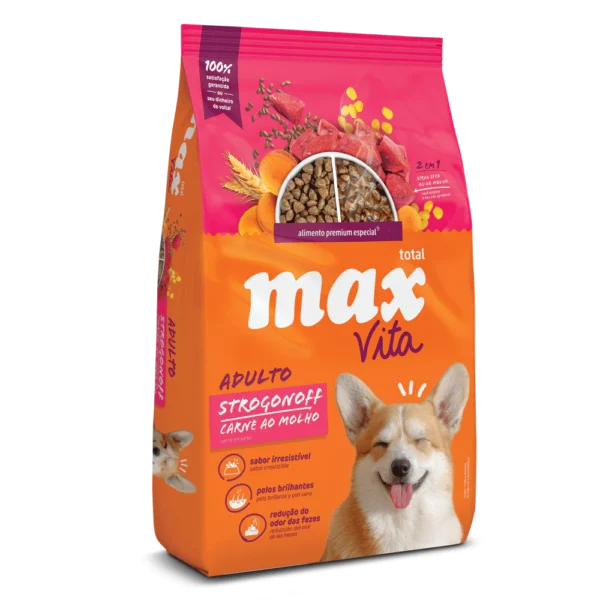 Max Vita Perro Strogonoff/Carne el Salsa 10.1 kg