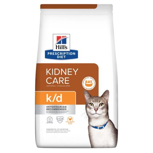 Hills Prescription Diet Gato Kidney Care k/d 4 lb