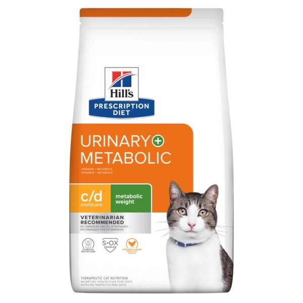 Hills Prescription Diet Gato Metabolic + Urinary Pollo 6.4 lb