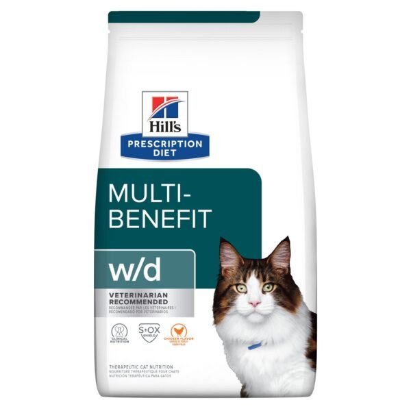 Hills Prescription Diet Gato Multi-Benefit w/d Pollo 4 lb