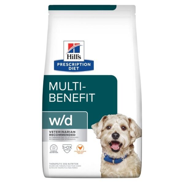 Hills Prescription Diet Perro Multi-Benefit w/d Pollo 17.6 lb