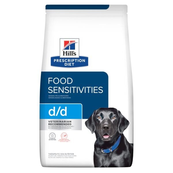 Hills Prescription Diet Perro Skin/Food Sensitivities d/d Papa y Salmón 8 lb