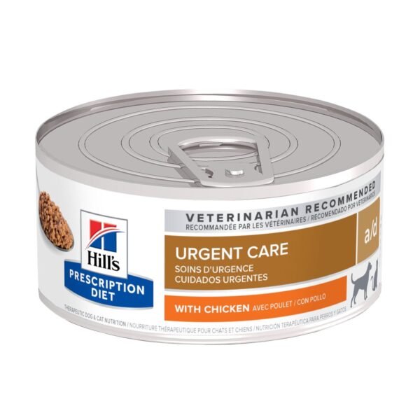 Hills Prescription Diet Perro/Gato Urgent Care a/d Lata Pollo 5.5 oz