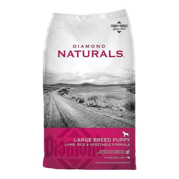 Diamond Naturals Cachorro Raza Grande 40 lb