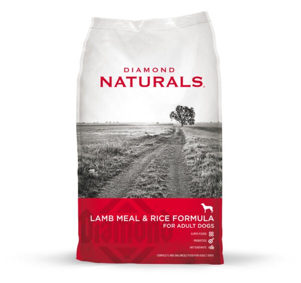 Diamond Naturals Perro Adulto Sabor Cordero y Arroz 40 lb