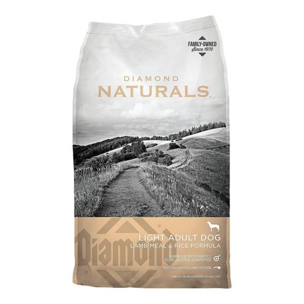 Diamond Naturals Light Perro Adulto Cordero  Arroz 30 lb