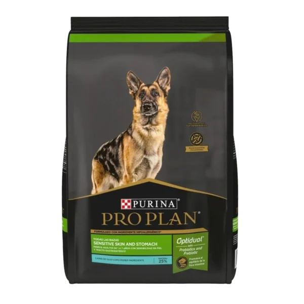 Pro Plan Perro Sensitive Skin & Stomach Con Optidual 10 kg