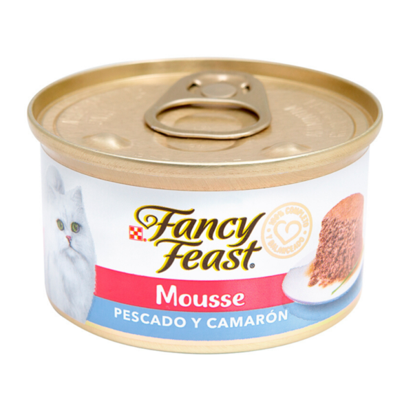 Fancy Feast Mousse Pescado y Camarón 85 gr