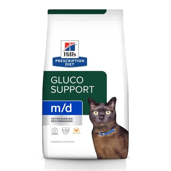 Hills Prescription Diet Gato GlucoSupport m/d Pollo 4 lb