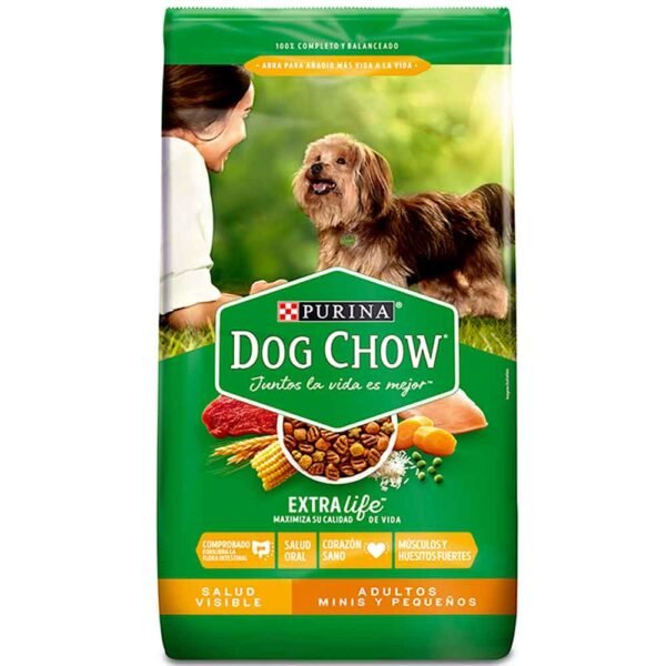 Dog Chow Salud Visible Adulto Mini y Pequeño 22.7 kg