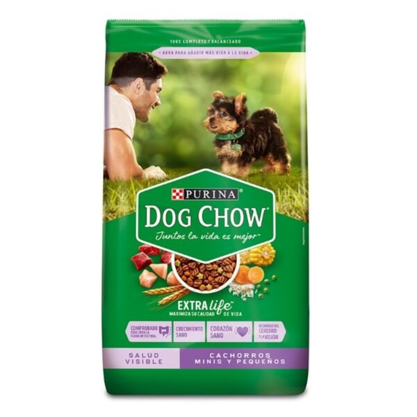 Dog Chow Salud Visible Cachorro Raza Mini y Pequeña 17 kg