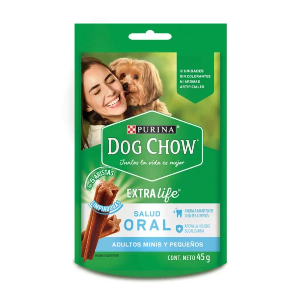 Dog Chow Salud Oral Adulto Mini y Pequeño 45 gr