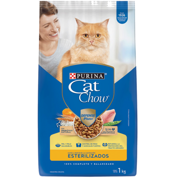 Cat Chow Esterilizados Prebióticos 8 kg