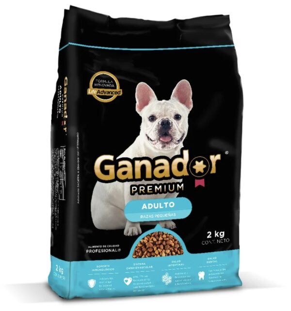 Ganador Premium Adulto Raza Pequeña 2 kg