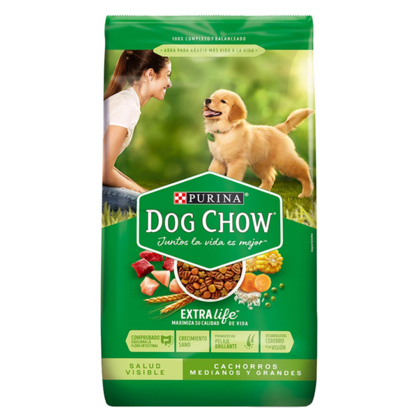 Dog Chow Cachorro Raza Mediana y Grande 22.7 kg
