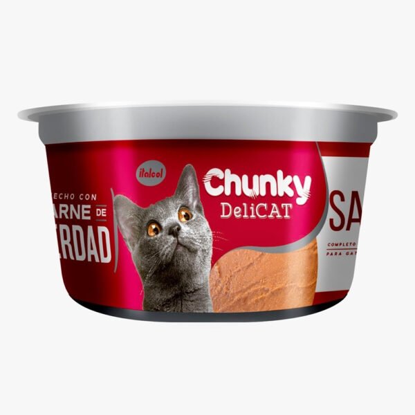 Chunky Delicat Salmón Pote Gatos 156 gr