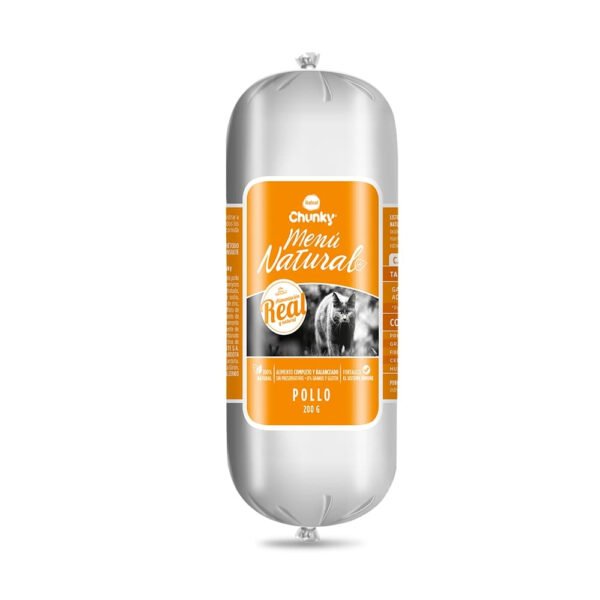 Chunky Gatos Menú Natural Pollo 200 gr
