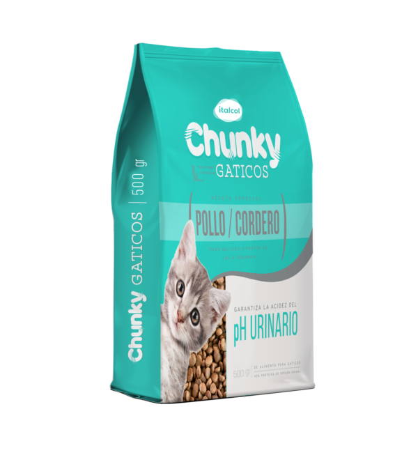 Chunky Gatito Sabor Pollo y Cordero 8 kg