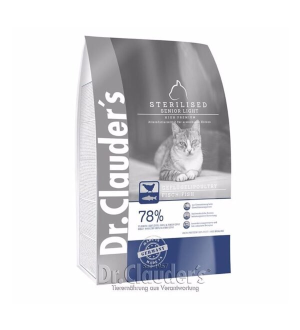 Dr. Clauders Gato Esterilizado/Senior/Light 10 kg