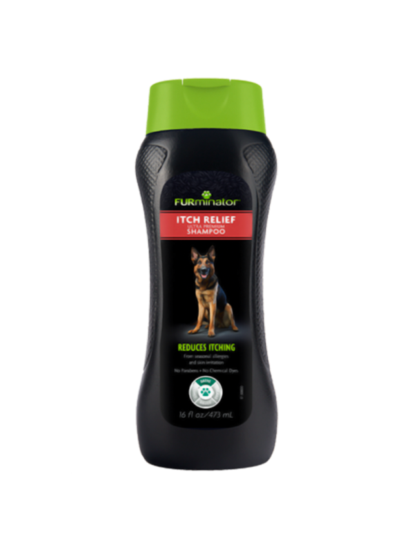 Furminator Shampoo Ultra Premium Perro Para Aliviar la Picazón 473 mL