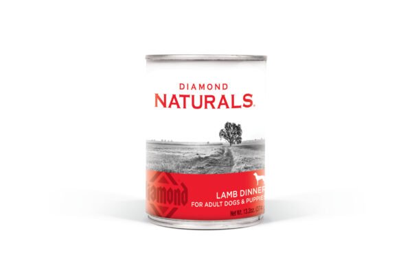 Diamonds Naturals Dinner Lata Cordero Perros/Cachorros 13 Oz