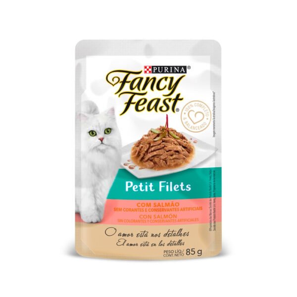 Fancy Feast Pouch Petit Filets Salmón 85 gr