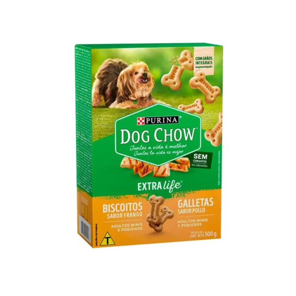 Dog Chow Galletas Adulto Mini y Pequeño 500 gr