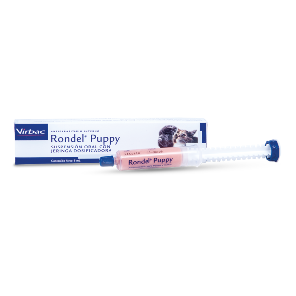 Rondel Puppy/Kitten Antiparasitario Interno Suspención Oral 5 mL
