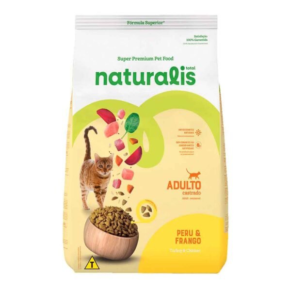 Naturalis Gato Castrado Sabor Pollo y Vegetales 7.5 kg