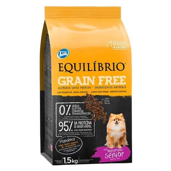 Equilibrio Grain Free Perro Senior Raza Pequeña y Miniatura 1.5 Kg