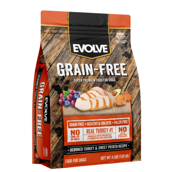 Evolve Perros Grain-Free Sabor Pavo 12.7 kg
